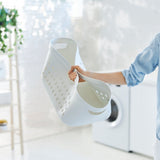 Rotho Jona laundry basket 39l white