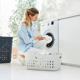 Rotho Jona laundry basket 39l white