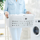 Rotho Jona laundry basket 39l white