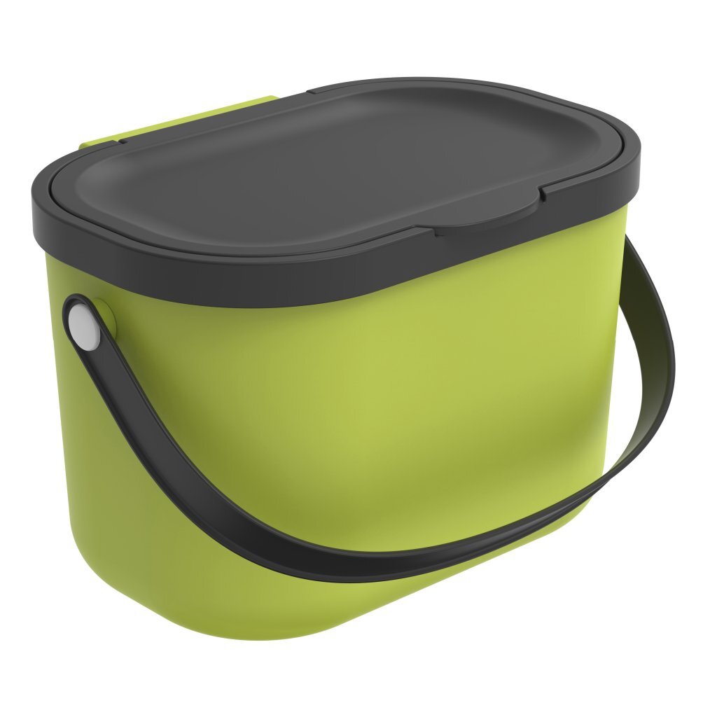 Rotho Albula Bio Waste Bin 3.2L Lime