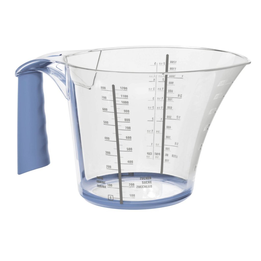 Rotho Luft mash Cup 1.2l Horizont blo transparent