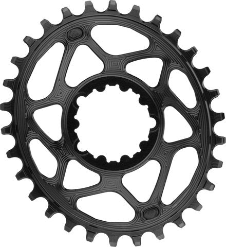 Absoluteblack oval chainring for sram direct mount 6 mm offset