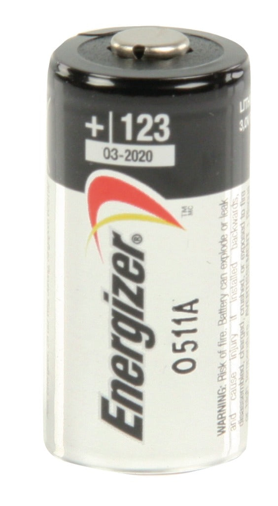 Energizer EN123P1 EL123 Lithium Photo Battery 1-blister