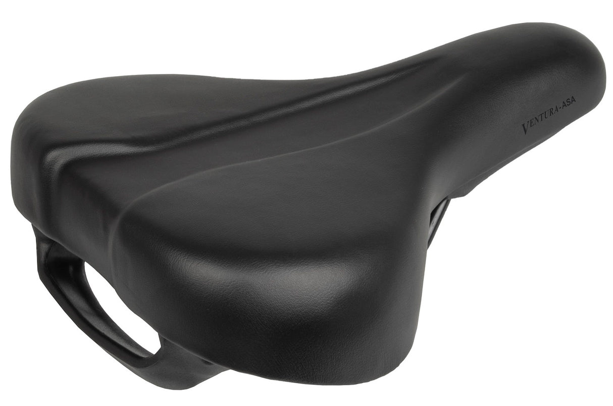 Ventura Comfort Saddle E Bike z uchwytem czarnym