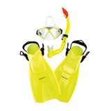 Alert splash diving set 6-12 years size m 3 assorted