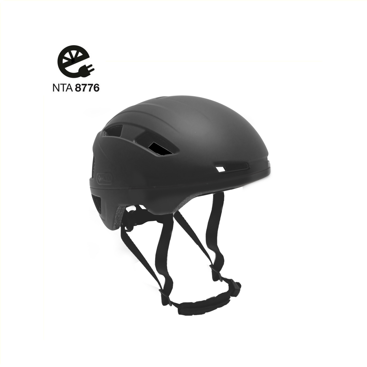 Casco falkx 59-61 cm unisex mate negro tamaño l