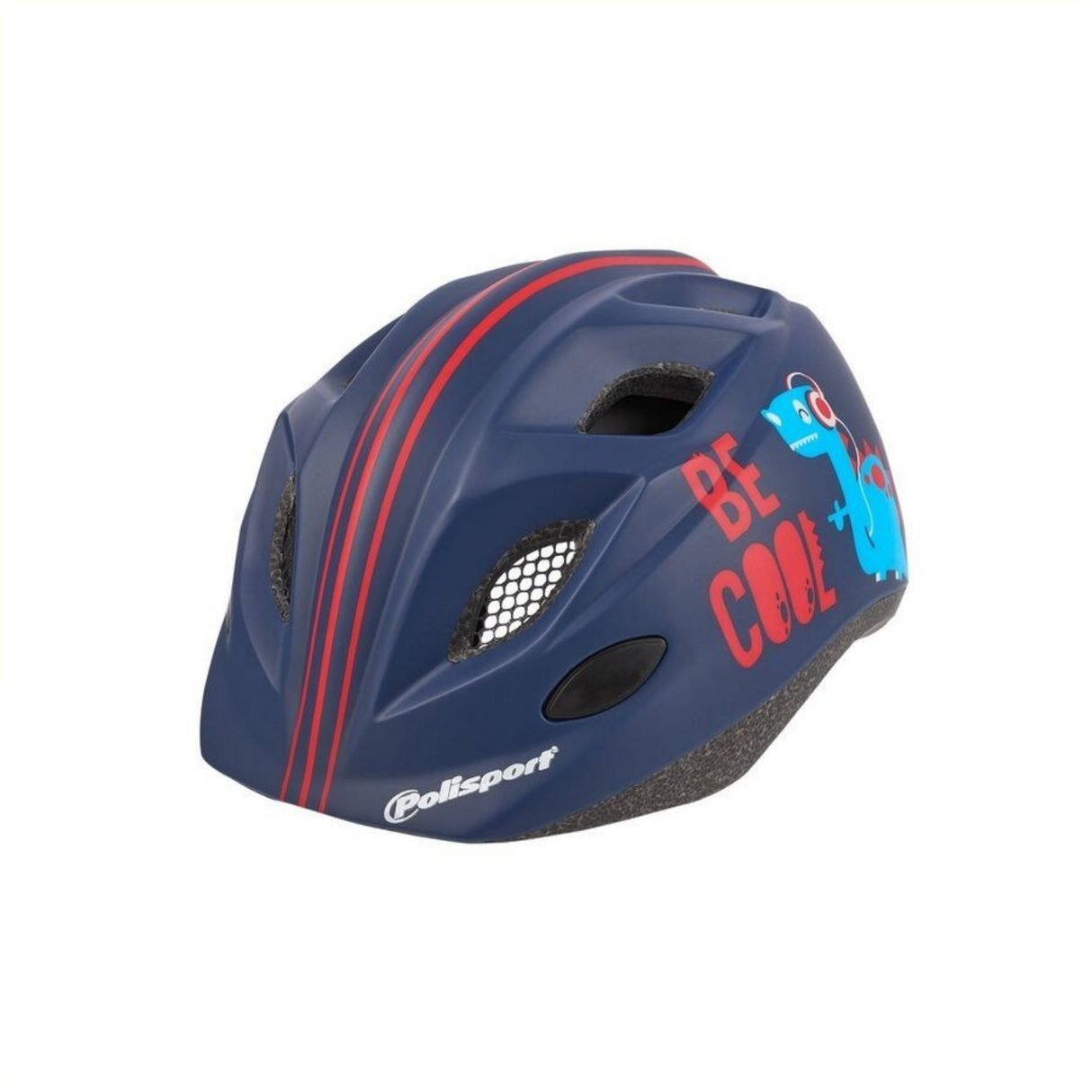 Polisport Kinderhelm cool. Größe: s (52 56 cm), Farbe: Blauww