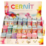 Cernit, différentes couleurs, boîte 24x6 1 boîte