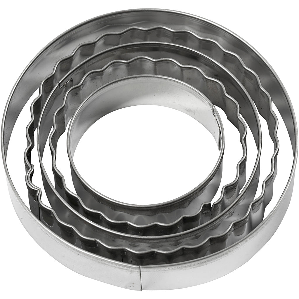 Creativ Company cookie cutters, circle, 5 pcs.