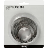 Creativ Company cookie cutters, circle, 5 pcs.
