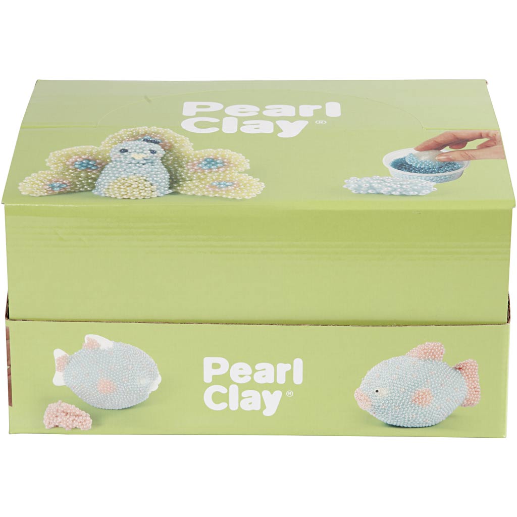 Pearl clay ®, various colors, 12 set 1 box