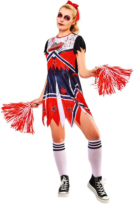 Rubies Zombie Cheerleader Kostum za odrasle - - Velikost XS