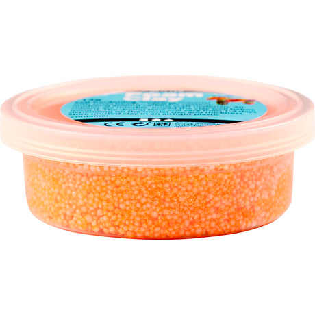 Foam clay ®, třpytky, oranžová, 35 gr 1 krabička