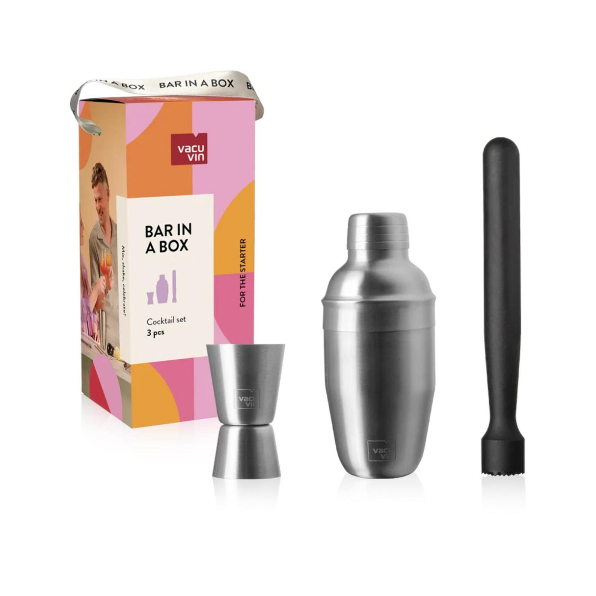 Set cocktail Vacuvin basic 3 pezzi