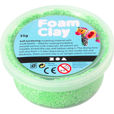 Penasta glina https: www.cchobby.nl foam-clayr-neon-green-35-gr-1-doosje