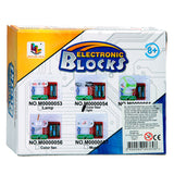 Electrical construction kit light fiber