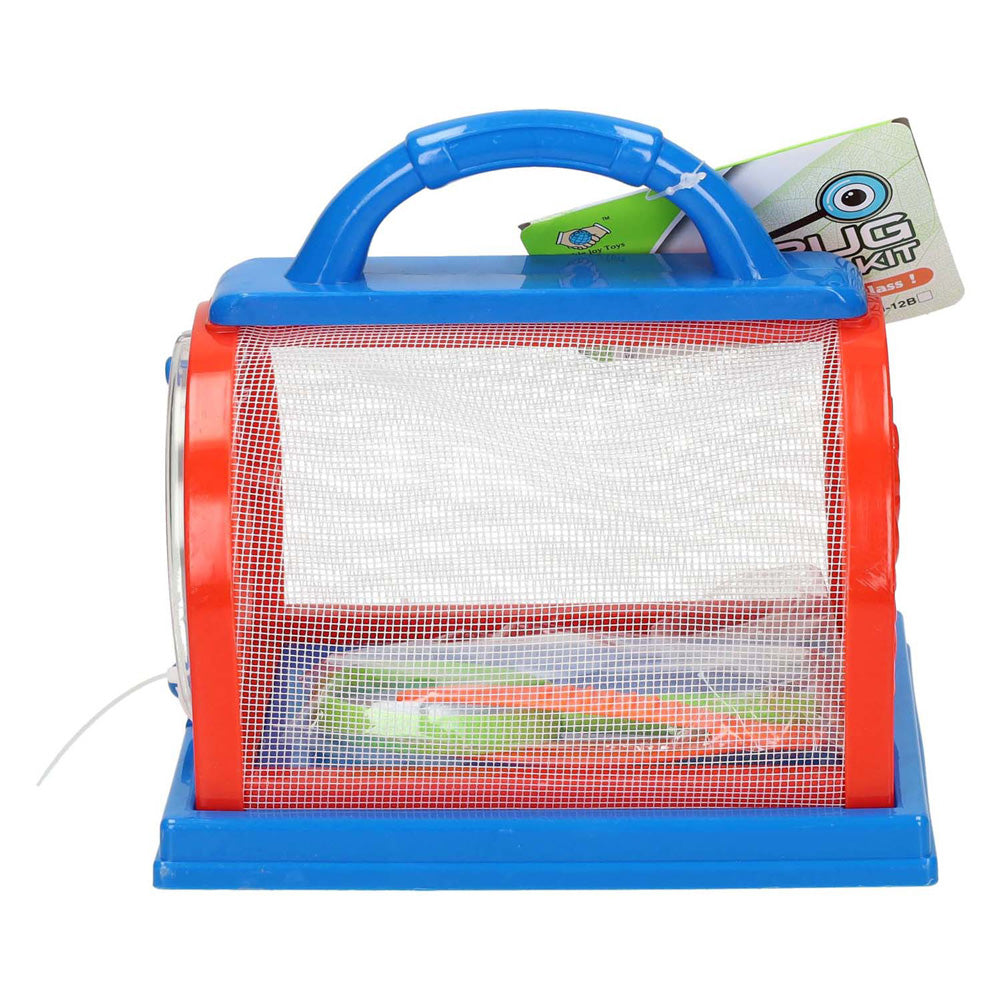 Insect observation box red blue, 3 pcs.