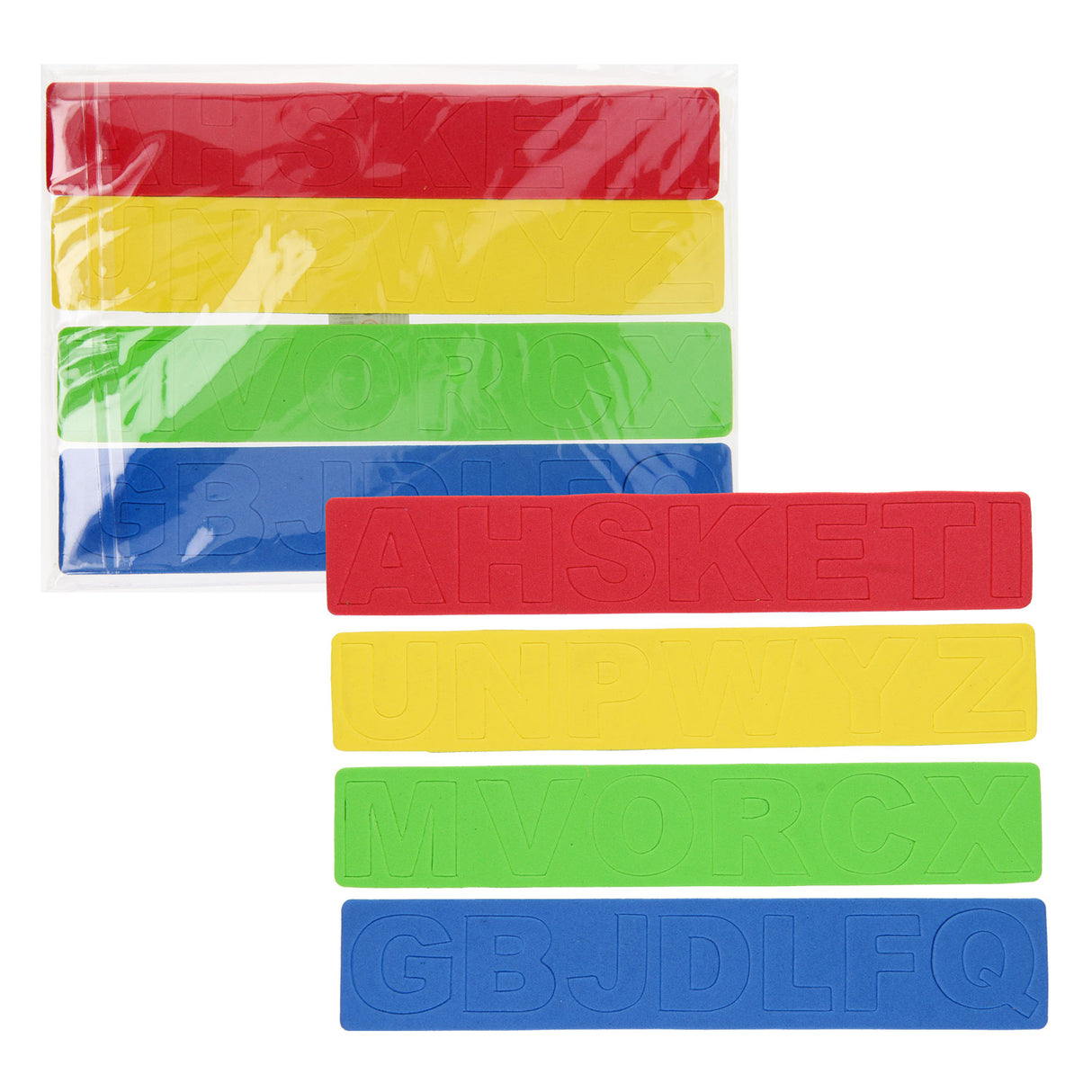 Foam abėcėlės raidės Magnetinės, 26dlg.