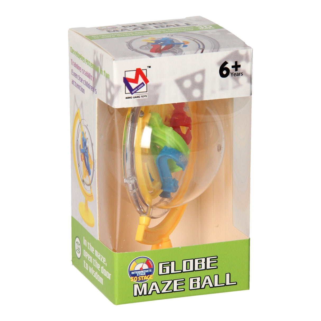 Patience Game Maze in Globe