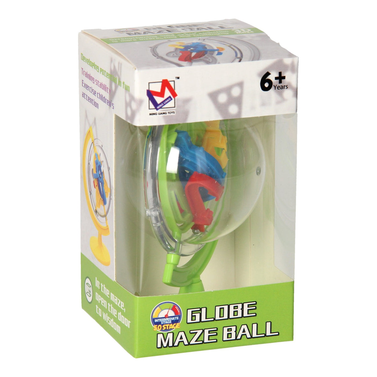 Patience Game Maze in Globe