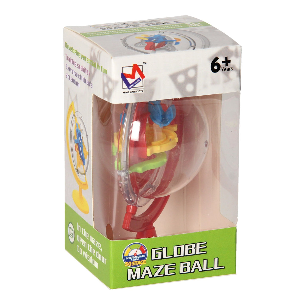 Patience Game Maze in Globe