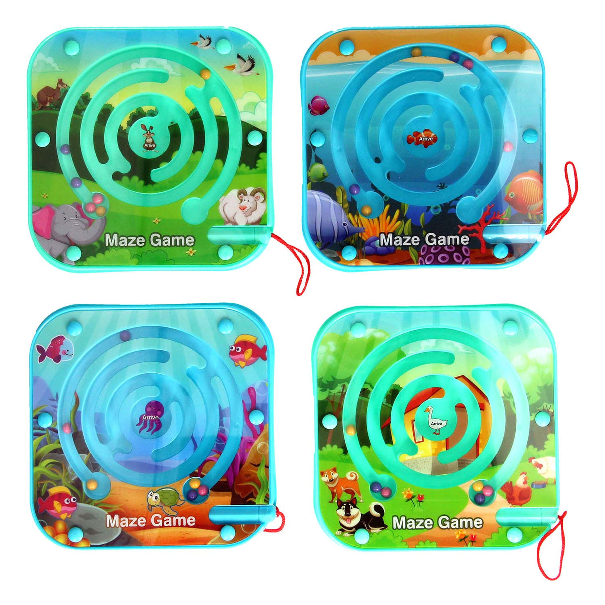 Magnetic maze