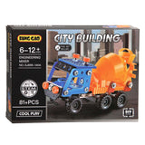 Construction set silo wagon, 81 pcs.