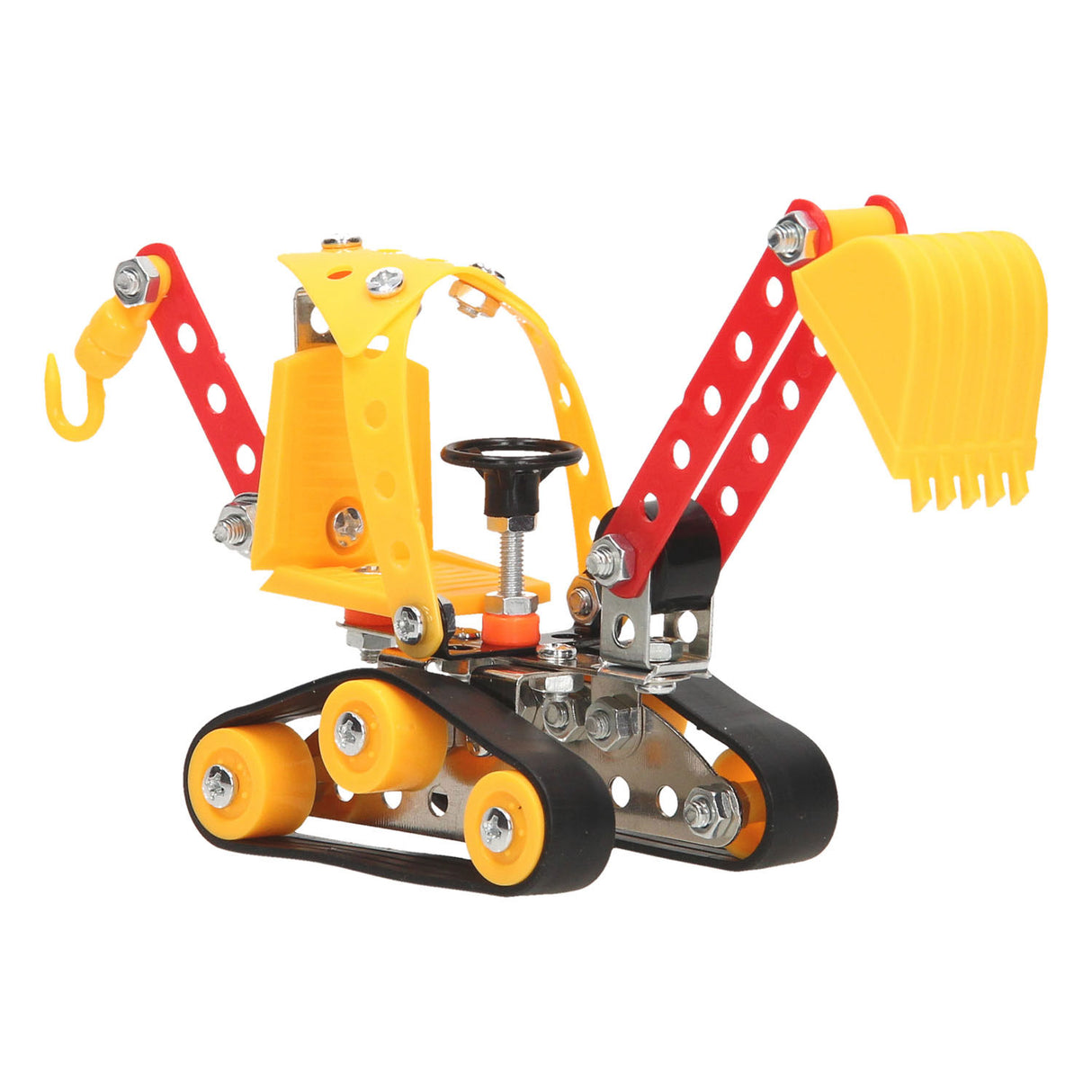 Jeu de construction chenilles pour mini pelle, 93 pièces.