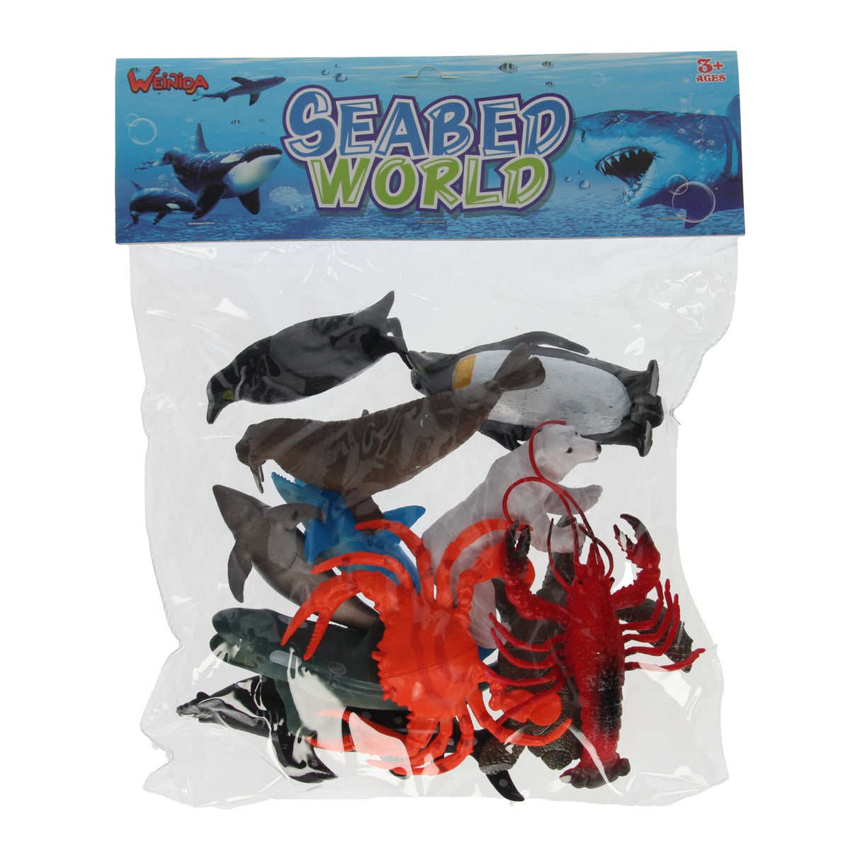 Store lekefigurer Oceant Animals, 11.