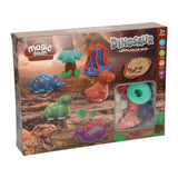 Clay set dino world - 6 clay pots