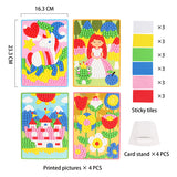 Mosaic collage princess craft kit