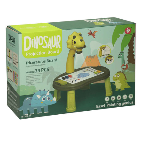 Drawing projection table dino, 34dlg.
