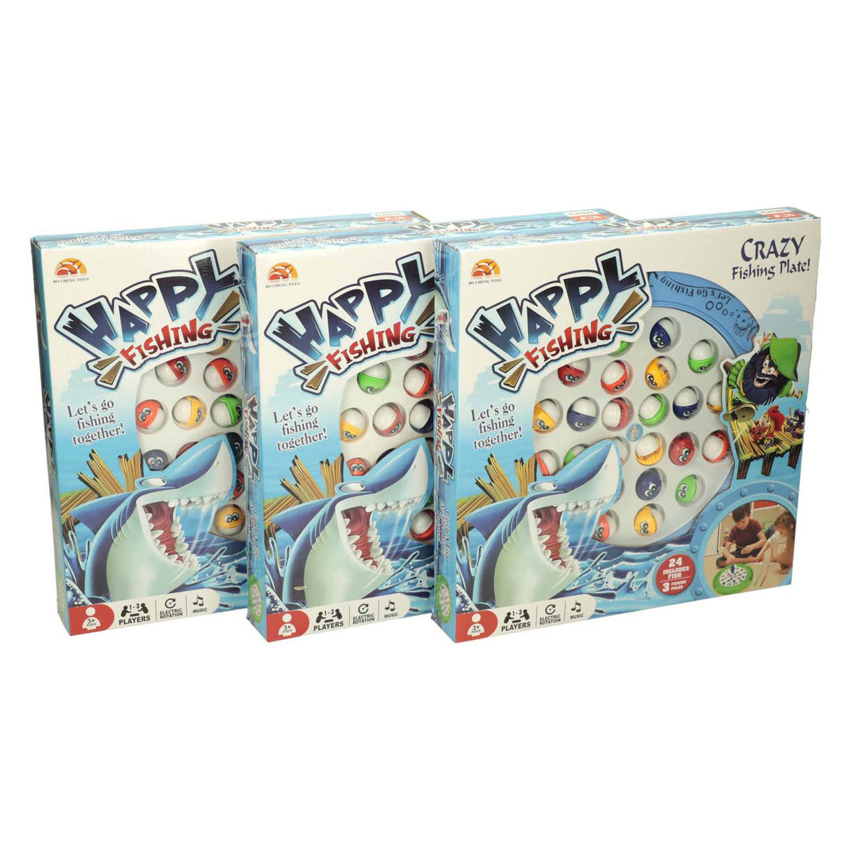 Visspel met muziek
