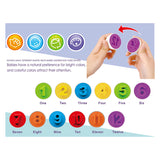 Matching eggs figures set