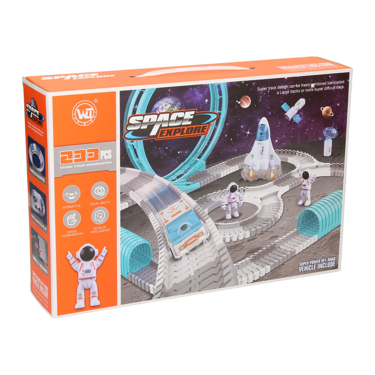 Roadway Race Track Set Space Explorer xl, 221 Stéck.
