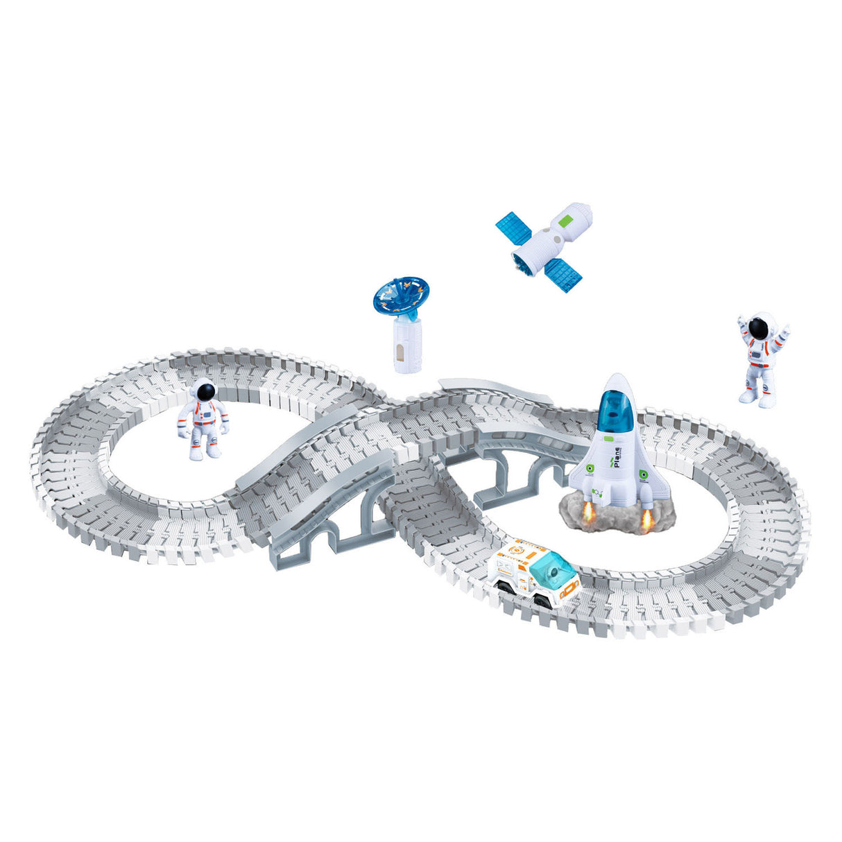 Roadway Race Track Set Space Explorer, 142 Stéck.