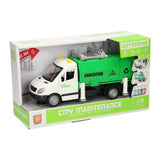 Recycling Weenchen mat Liicht an Toun
