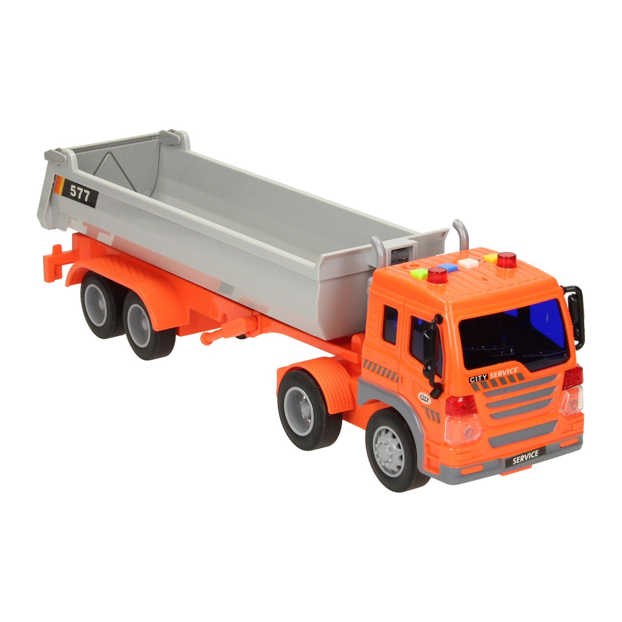 truck with waste container