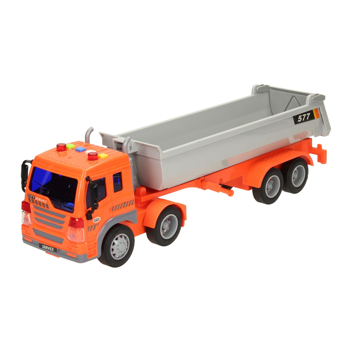 truck with waste container