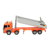 Truck with waste container light sound