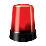 Flashing light red