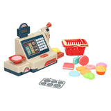 Toy cash register set with accessories