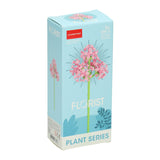 Flower construction set pink - 227 pieces.