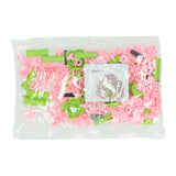 Flower construction set pink - 227 pieces.