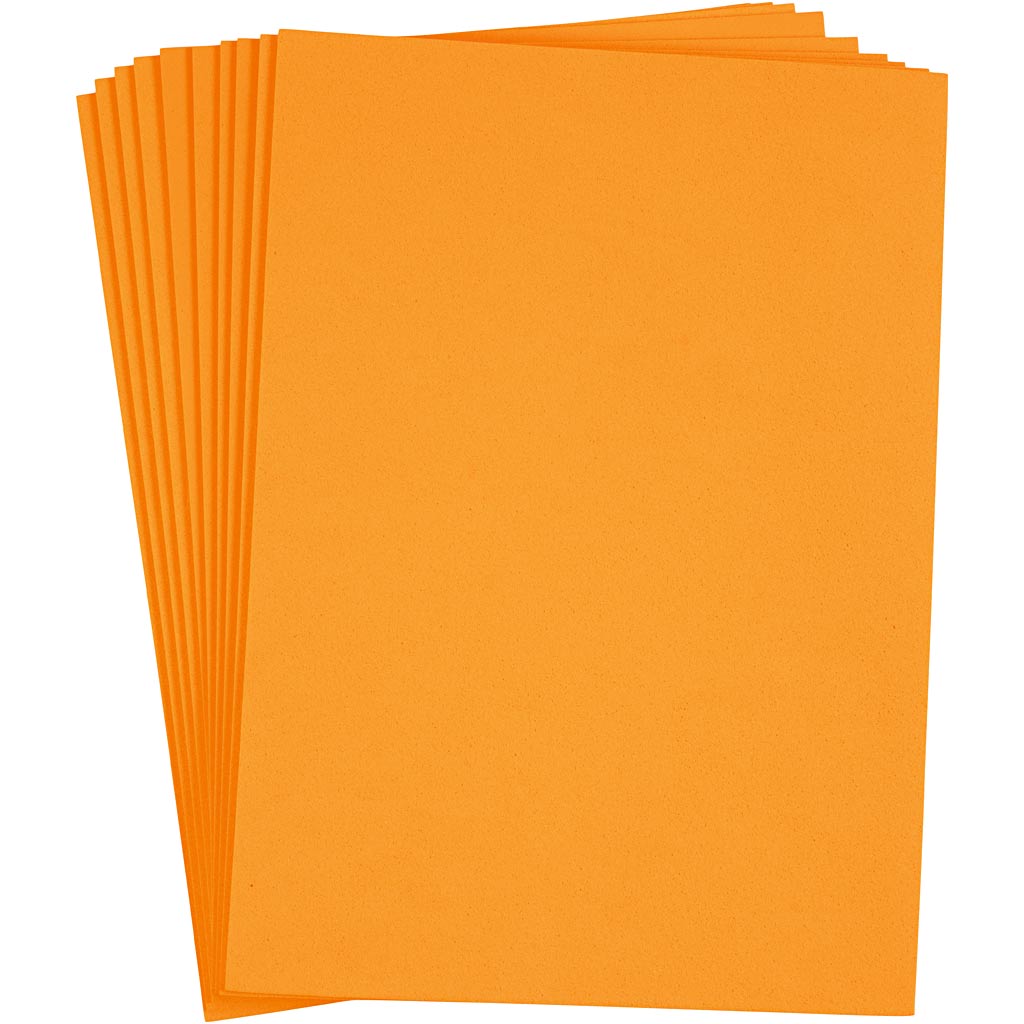 Creativ company https: www.cchobby.nl eva-foam-a4-sheet-210x297-mm-thickness-2-mm-oranje-10-vel-1-doos