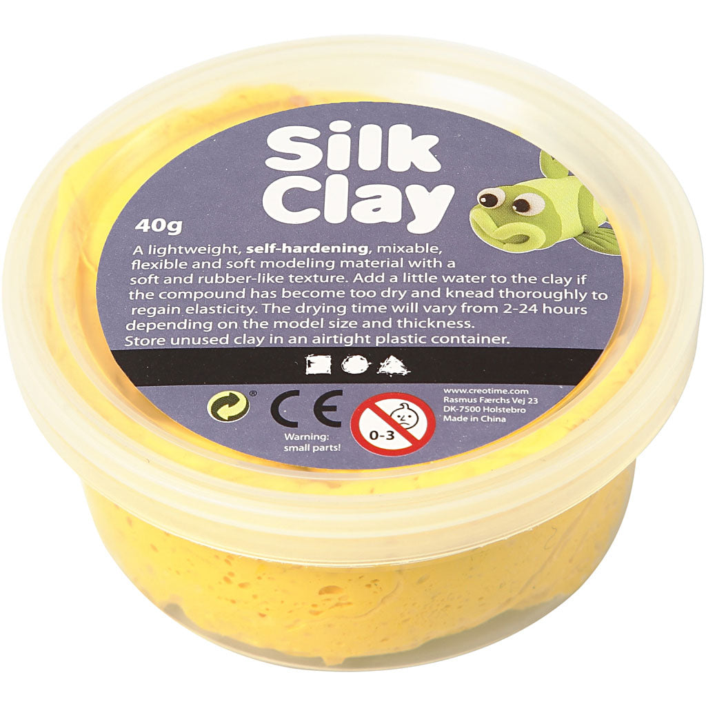 Seidlack - giel, 40gr.