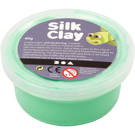 Svilena glina https: www.cchobby.nl silk-clayr-lightgreen-40-gr-1-doosje