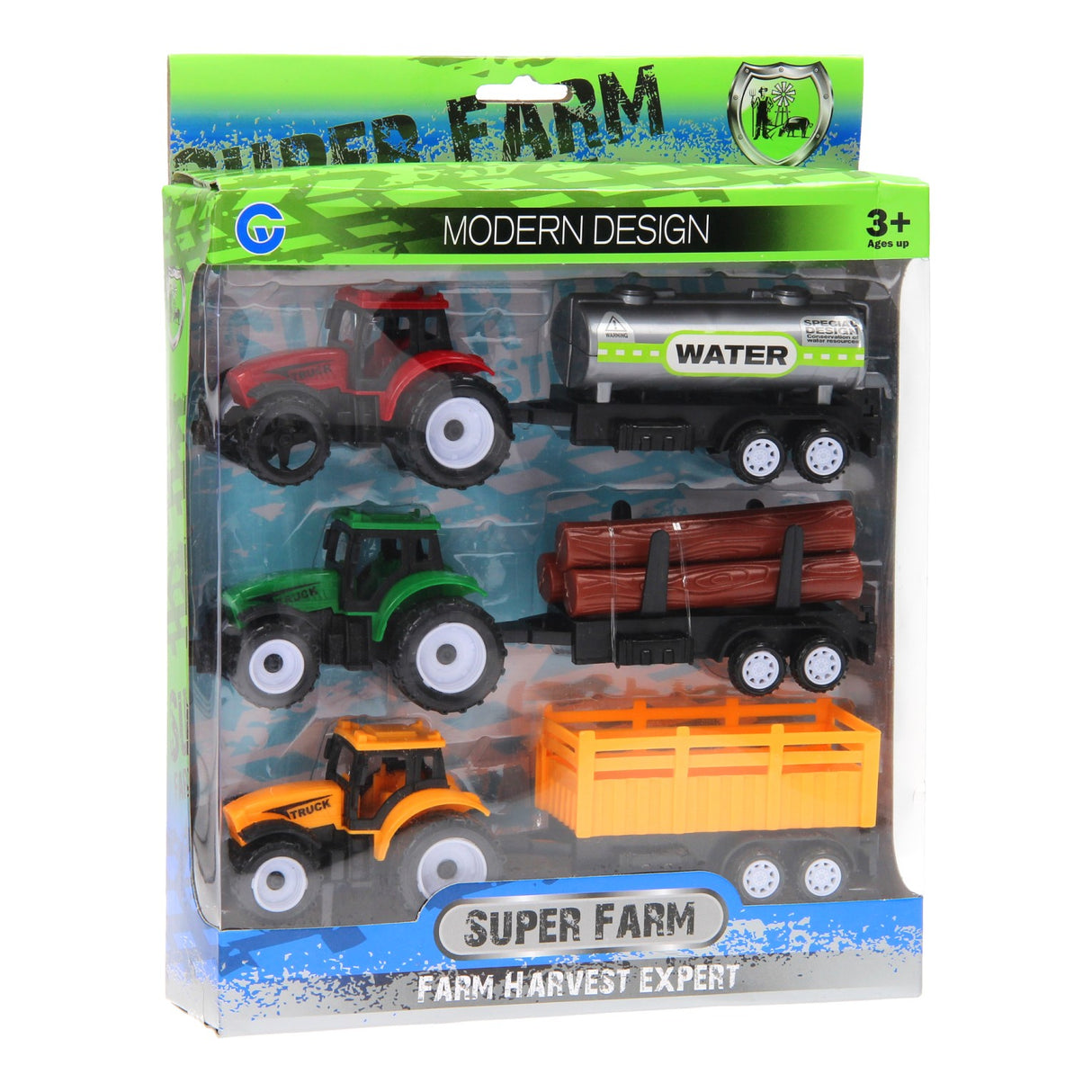 Tractor Set, 3: e.