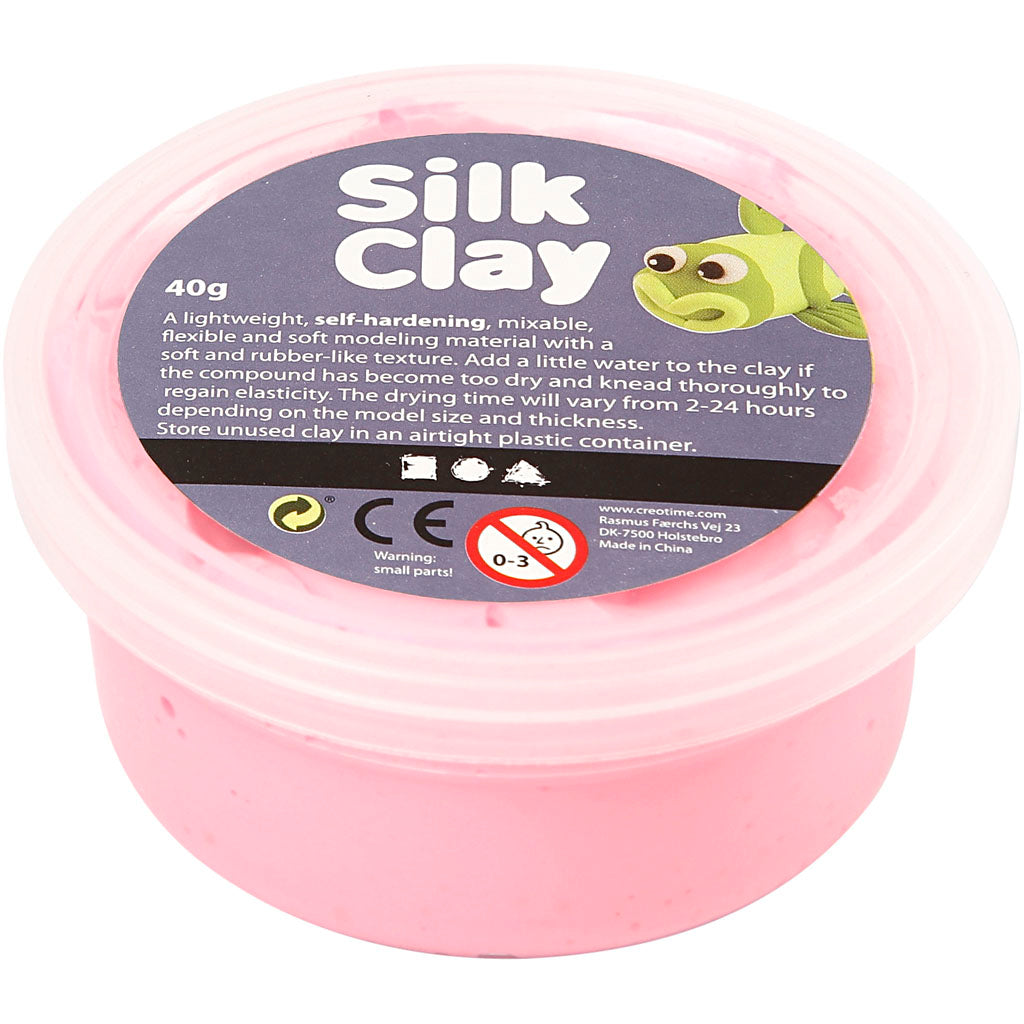 Seid Lehm - rosa, 40gr.