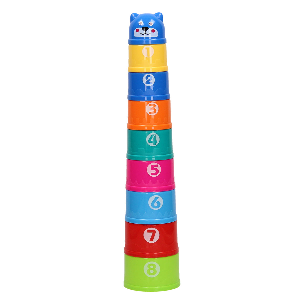 Lobbes Toys stacking tower, 9pc.